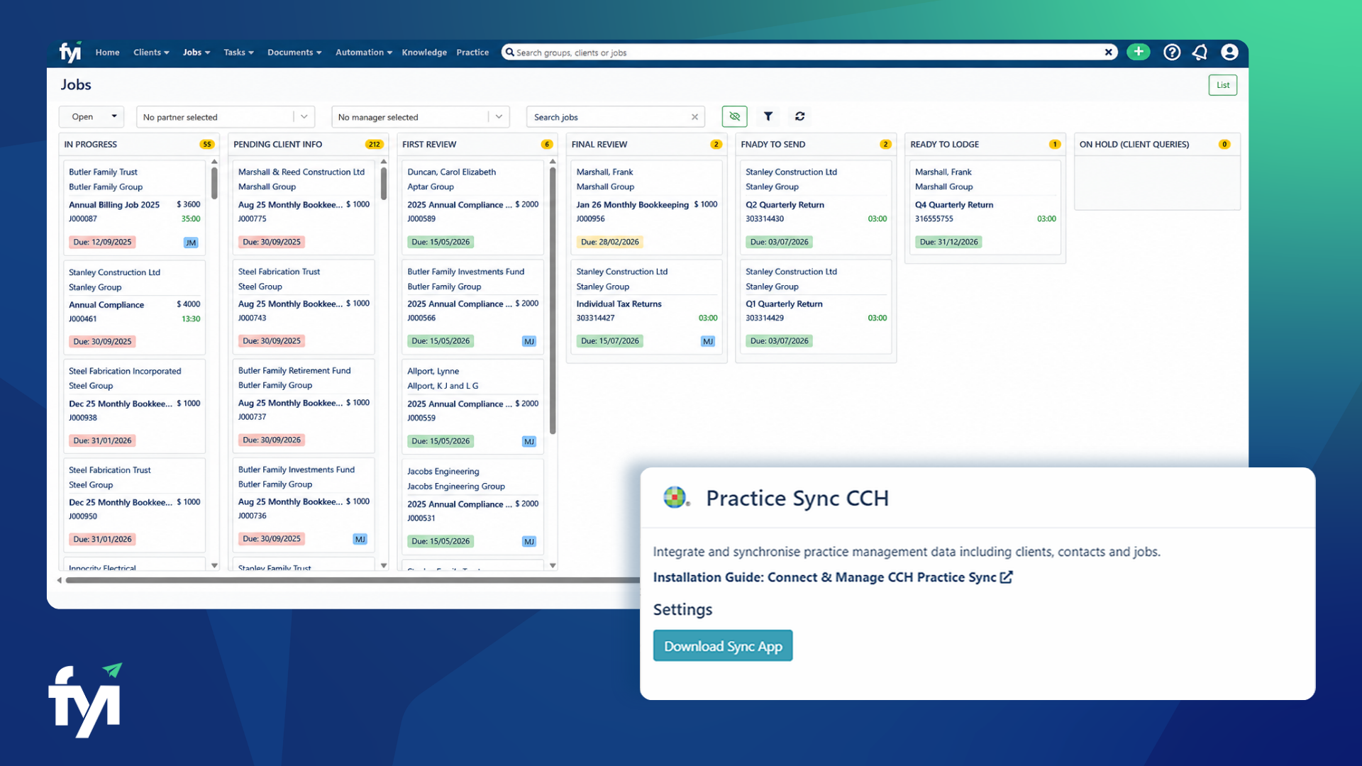 FYI - CCH Practice Sync